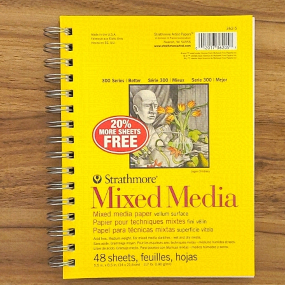 Strathmore Mixed Media 48 sheet 300 series Book